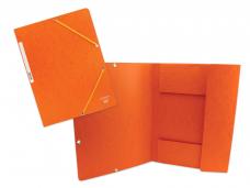 Папка с ластик A4, 400 г, оранжева, Buffetti