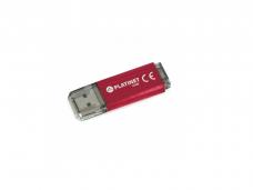 Памет USB 2.0, 16GB, червена овал