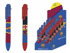 Химикалка Barcelona с 6 цвята, дисплей (24 бр.)