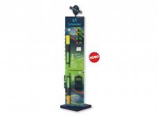 Дисплей Link-It Tower, тънкописци (80 бр.)+флумастери (80 бр.)+химикалки Slider (80 бр.)+текстмаркери (40 бр.)+18 кутии със стойка, 37x37x152