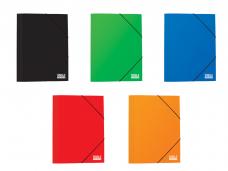 Папка с ластик Single Colour 260х340 мм, картон