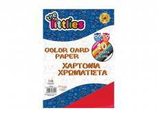 Картон Арт 25х35, 220 г, 10 цвята