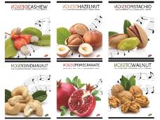 Тетрадка UV Nuts, 60+2 л.ред, 70 г/м2