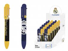 Химикалка Real Madrid с 6 цвята, дисплей (24 бр.)